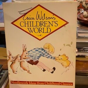 Mint condition, vintage, needlework Erica Wilson’s World designs.  Beautiful.